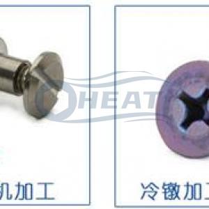 Processing method of titanium screw