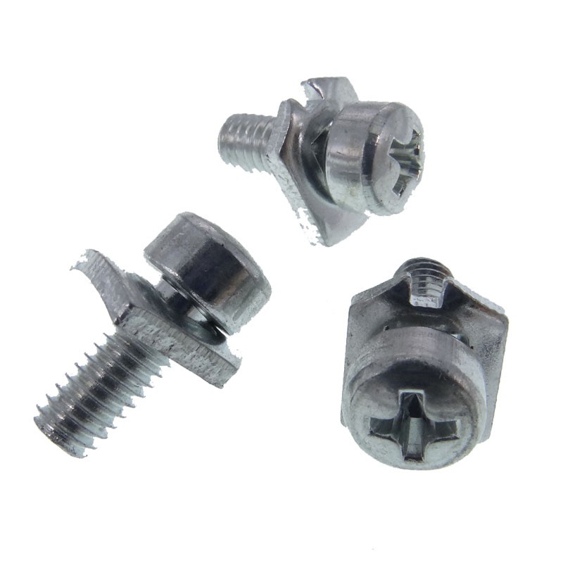 Cheese Cross Recessed Head M4 Terminal Screw For Electric