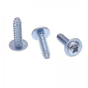 Cross recessed pan flange washer head Self tapping screw