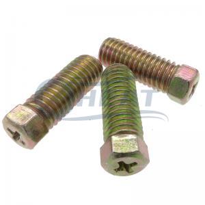 Custom M6 Cross Recessed Head Machine Screw Steel Zinc plated Custom M6 Cross Recessed Head Machine Screw Steel Zinc plated