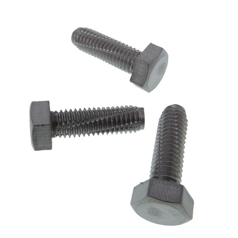 Custom made M4 stainless steel 304 Hex Screw Bolts