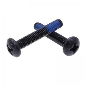 M4 black custom truss head machine screw wholesale