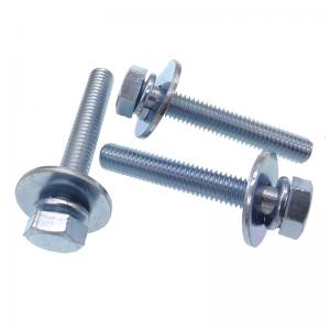 Hexagon Head Galvanized Steel Combination Sems Screws