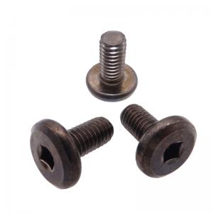 M4 Carton Steel Square Head Screw Black Nicked Plated M4 Carton Steel Square Head Screw Black Nicked Plated