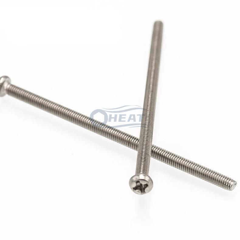 SS304 Pan Phillips Head Custom Long screw manufacturer