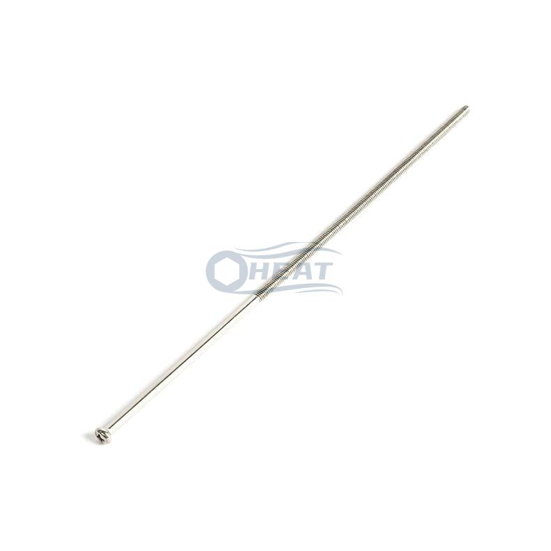 Stainless Pan Cross recessed Head Long screw Half thread long screw pin