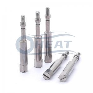 Stainless steel custom slotted cheese head machine shoulder step screw