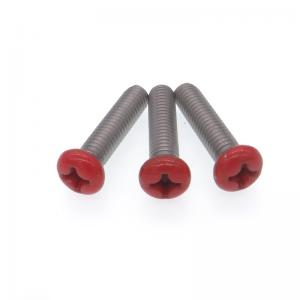 Truss head screws 8-32 phillips cross colored screw