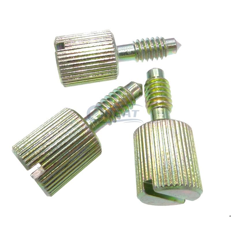 brass slotted captive thumb screw factory