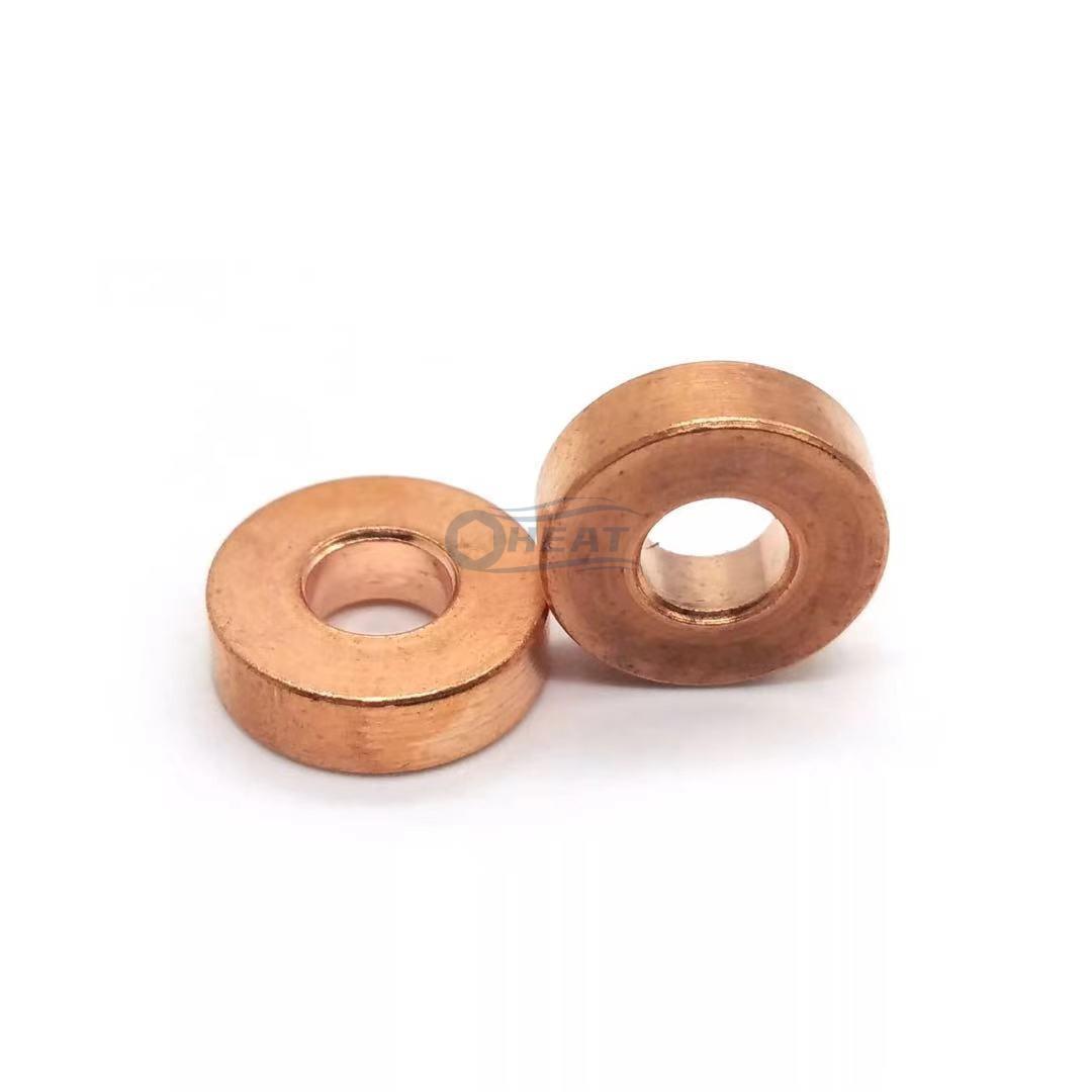 custom copper round flat washer supplier