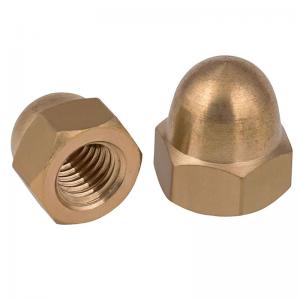 custom brass Weld Acorn Nuts supplier