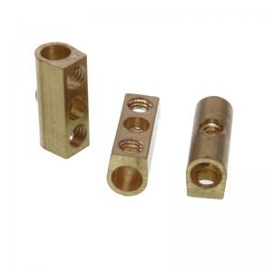 custom brass cnc screw nut parts supplier
