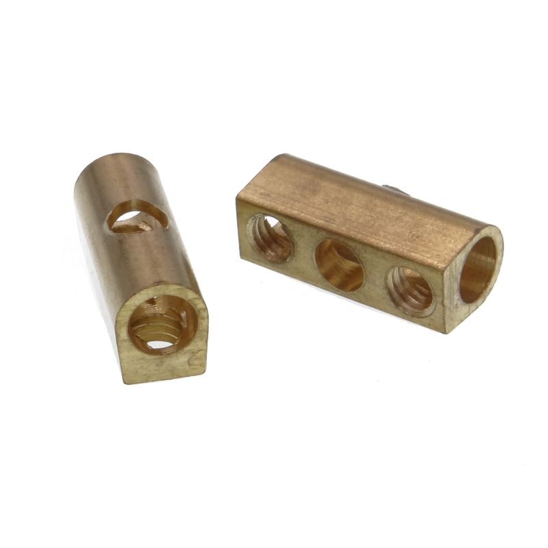 custom brass cnc screw nut parts supplier