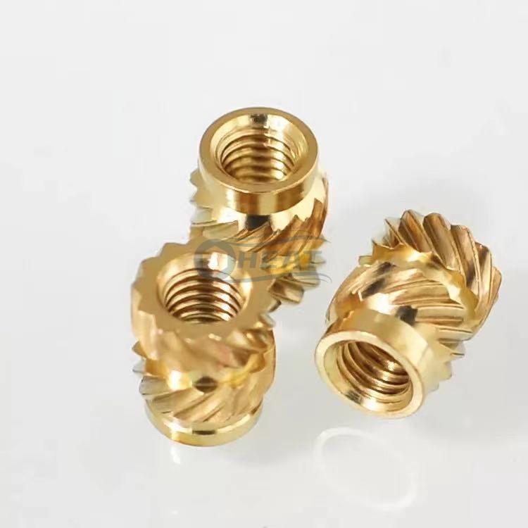 custom brass insert nut screw supplier