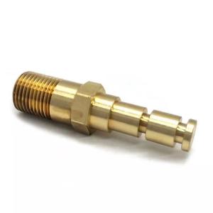 custom cnc turning components brass Mechanical Parts custom cnc turning components brass Mechanical Parts