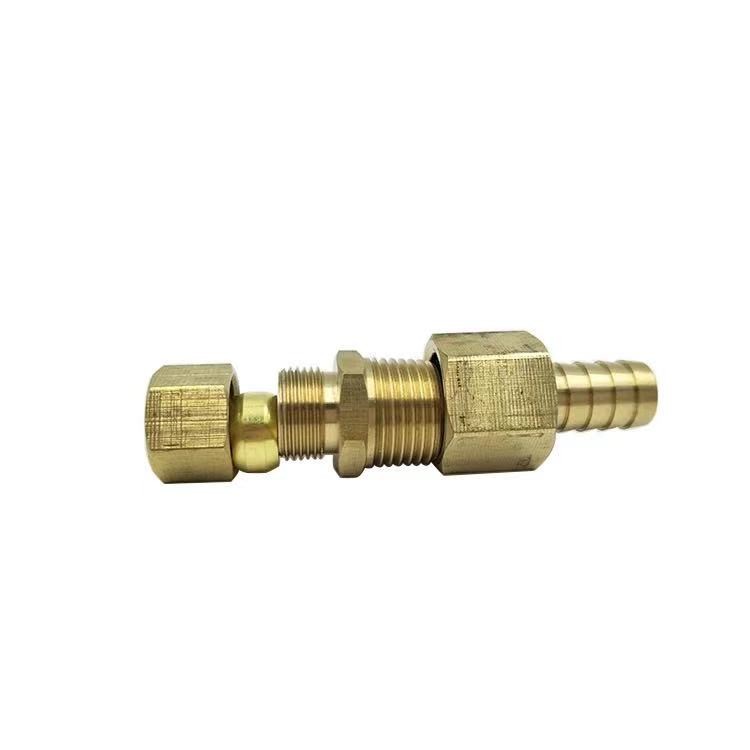 custom cnc turning components brass Mechanical Parts