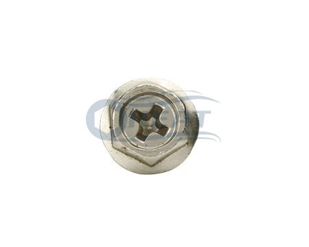 custom hex serrated flange bolts screws wholesale