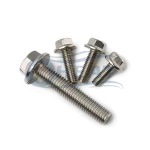 flange hex head custom titanium bolts factory