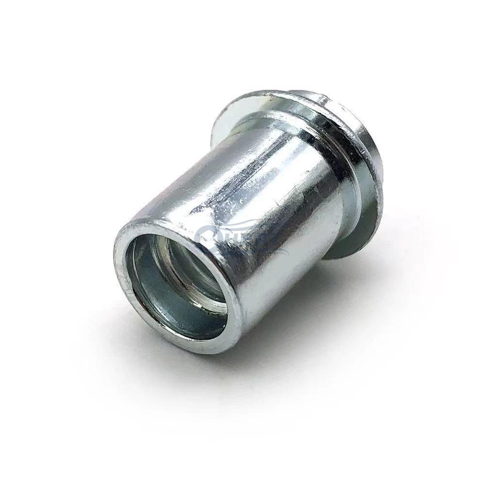 galvanized custom low profile blind rivet nut