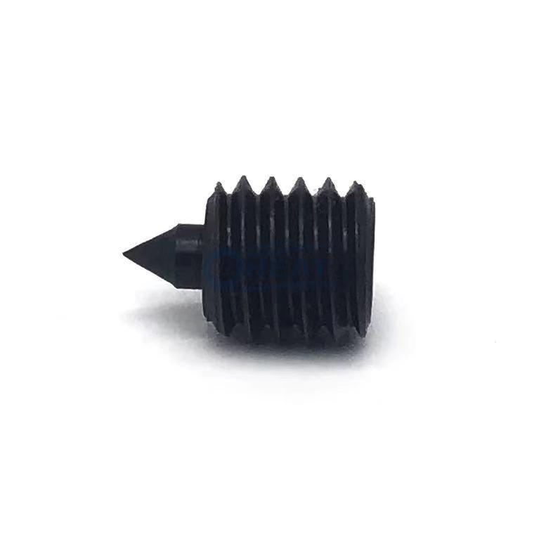 custom grub screw with flat point supplier