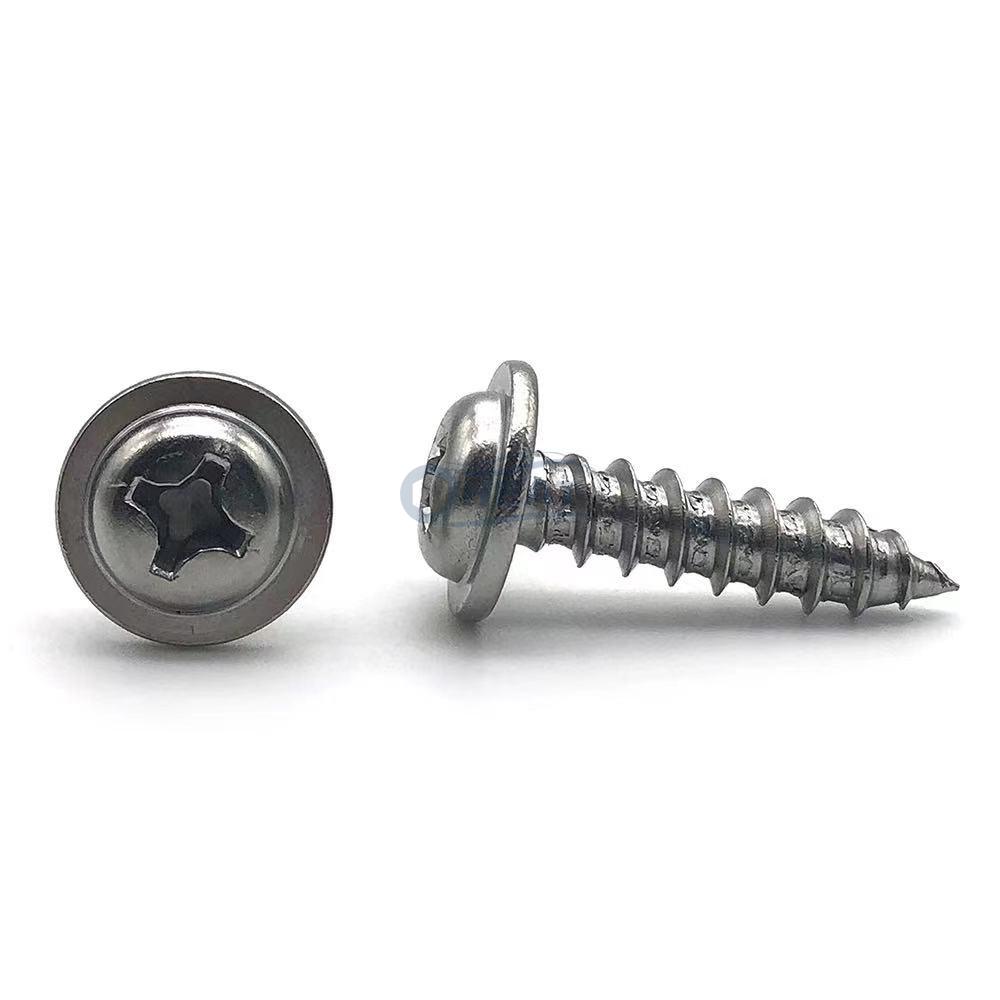 pan washer head thread forming screw for plastic