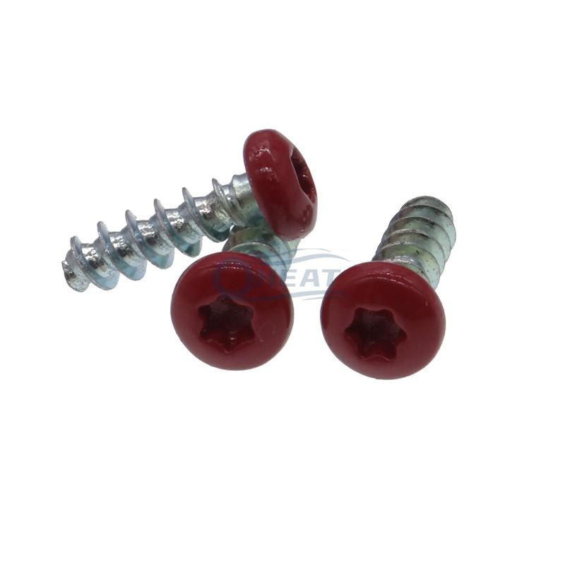 plated color torx head self tapping screw