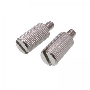 stainless aluminum knurled thumb adjustment machine screws