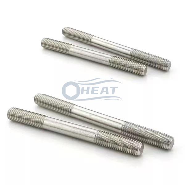 stainless steel A2 double end stud bolts supplier