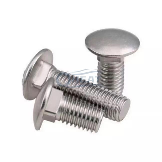 stainless steel A2 square neck carriage bolt wholesale