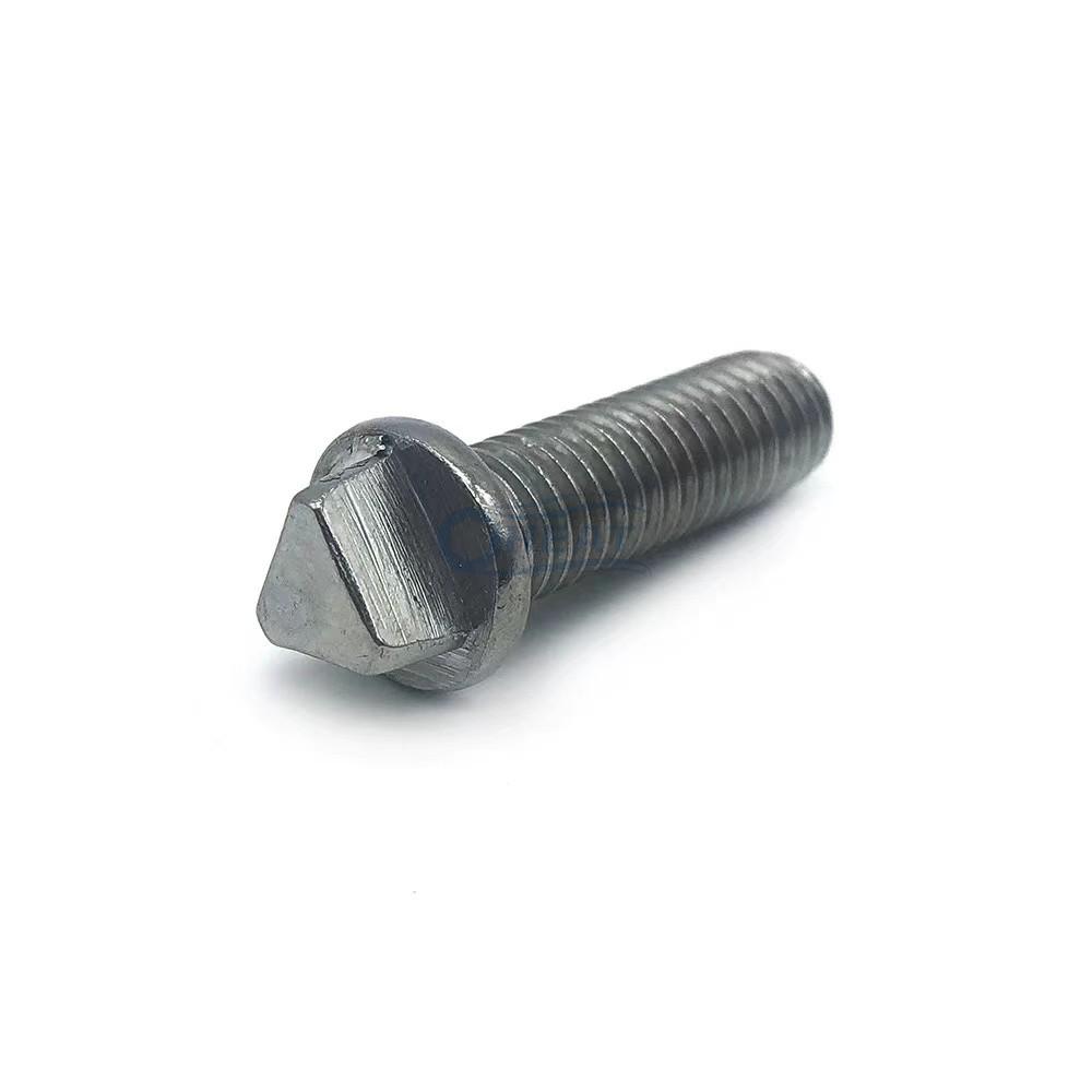 stainless steel flange triangle anti theft screws bolt supplier