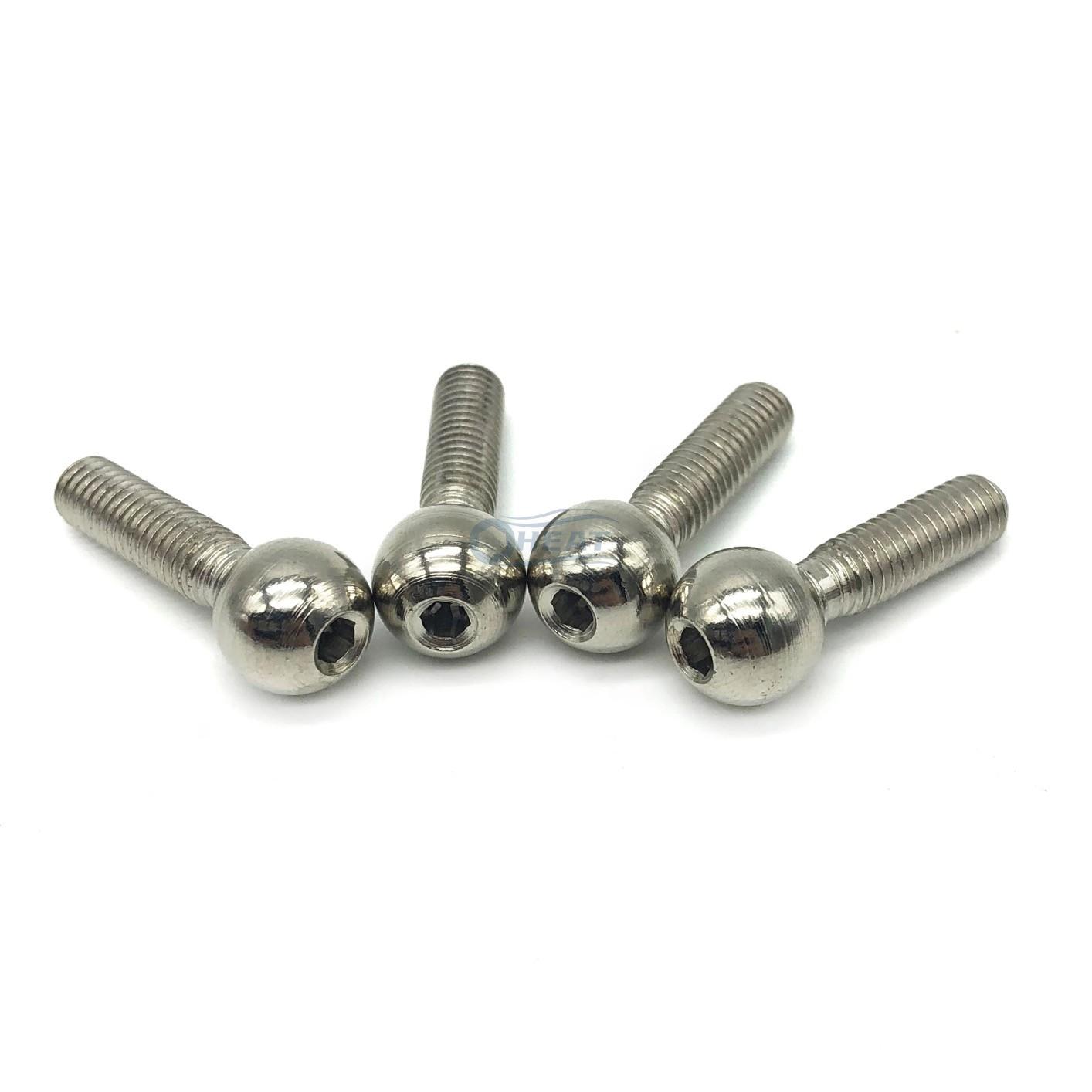 stainless steel hex drive ball head screw