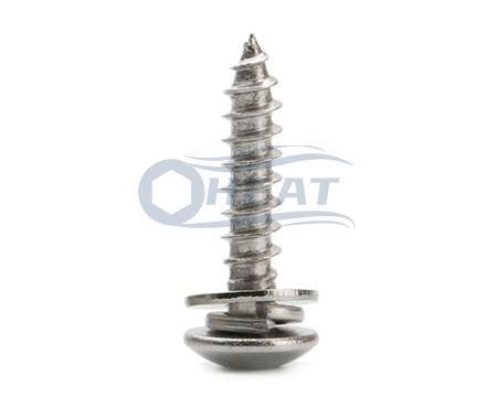 stainless steel sems screw,sems tapping screw