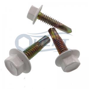 steel flange hex washer self tapping screw