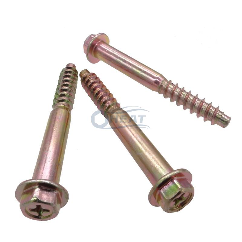 steel zinc plated self tapping screws bolts supplier
