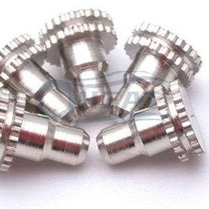 Where are the stainless steel knurled screws used