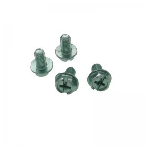 Green Ground Screw Phillips Machine Screw for Socket Appliance Green Ground Screw Phillips Machine Screw for Socket Appliance