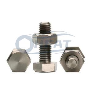 M8 Titanium Hexagon Hex Head Machine Screw Bolt And Nut
