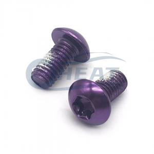 Fábrica de tornillos de titanio torx métrico por encargo Fábrica de tornillos de titanio torx métrico por encargo