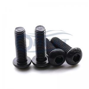Round Hex socket cup black screws 10.9 grade Round Hex socket cup black screws 10.9 grade