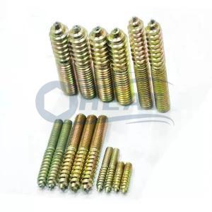 Perno de suspensión roscado Proveedor de tornillos de pasador de madera de metal Perno de suspensión roscado Proveedor de tornillos de pasador de madera de metal