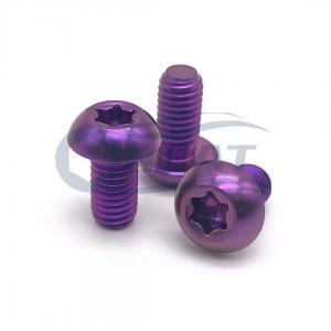 GR2 GR5 Button Torx Titanium Screw Manufacturer GR2 GR5 Button Torx Titanium Screw Manufacturer