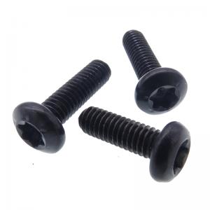 Tornillo de máquina de acero negro con cabeza Torx Tornillo de máquina de acero negro con cabeza Torx