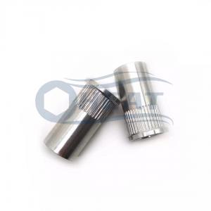 aluminium knurled rivet nut,pressure threaded inserts