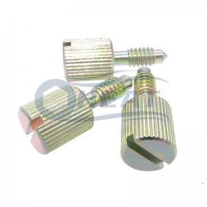 Fábrica de tornillos de mariposa cautivos ranurados de latón