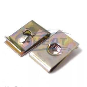 custom carbon steel U Plate Nut Clip Fasteners custom carbon steel U Plate Nut Clip Fasteners