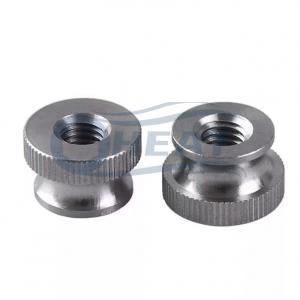 oem custom turning stainless steel A2 A4 lock Threaded flat head insert nut