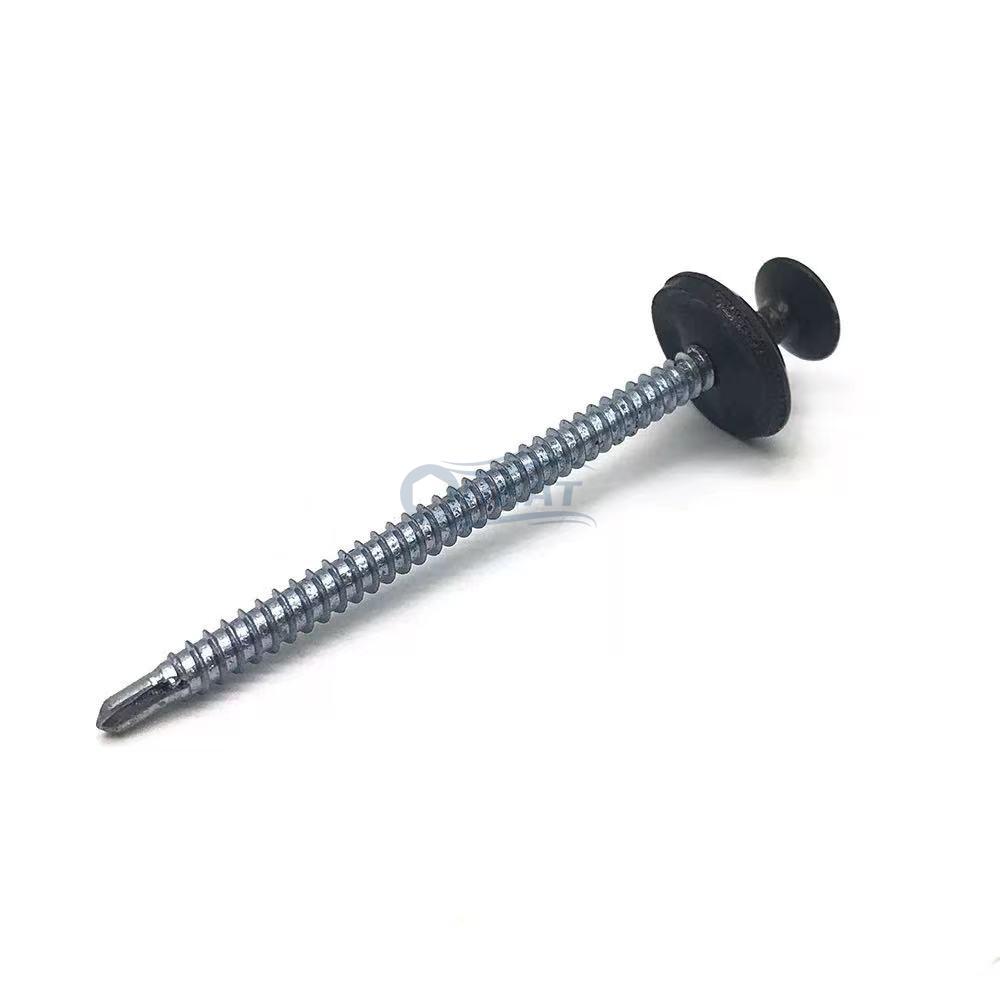 pan phillips head self drilling screw with washer