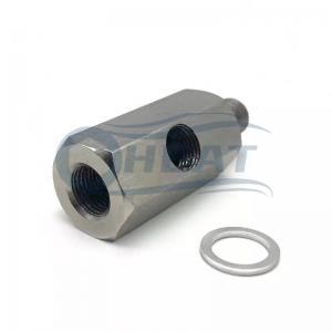 Piezas de tornillos de separación automotriz de latón de acero inoxidable