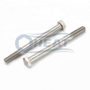 stainless steel hex head track railway Bolt supplier