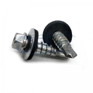 tornillos para techos de acero inoxidable con arandelas de goma tornillos para techos de acero inoxidable con arandelas de goma